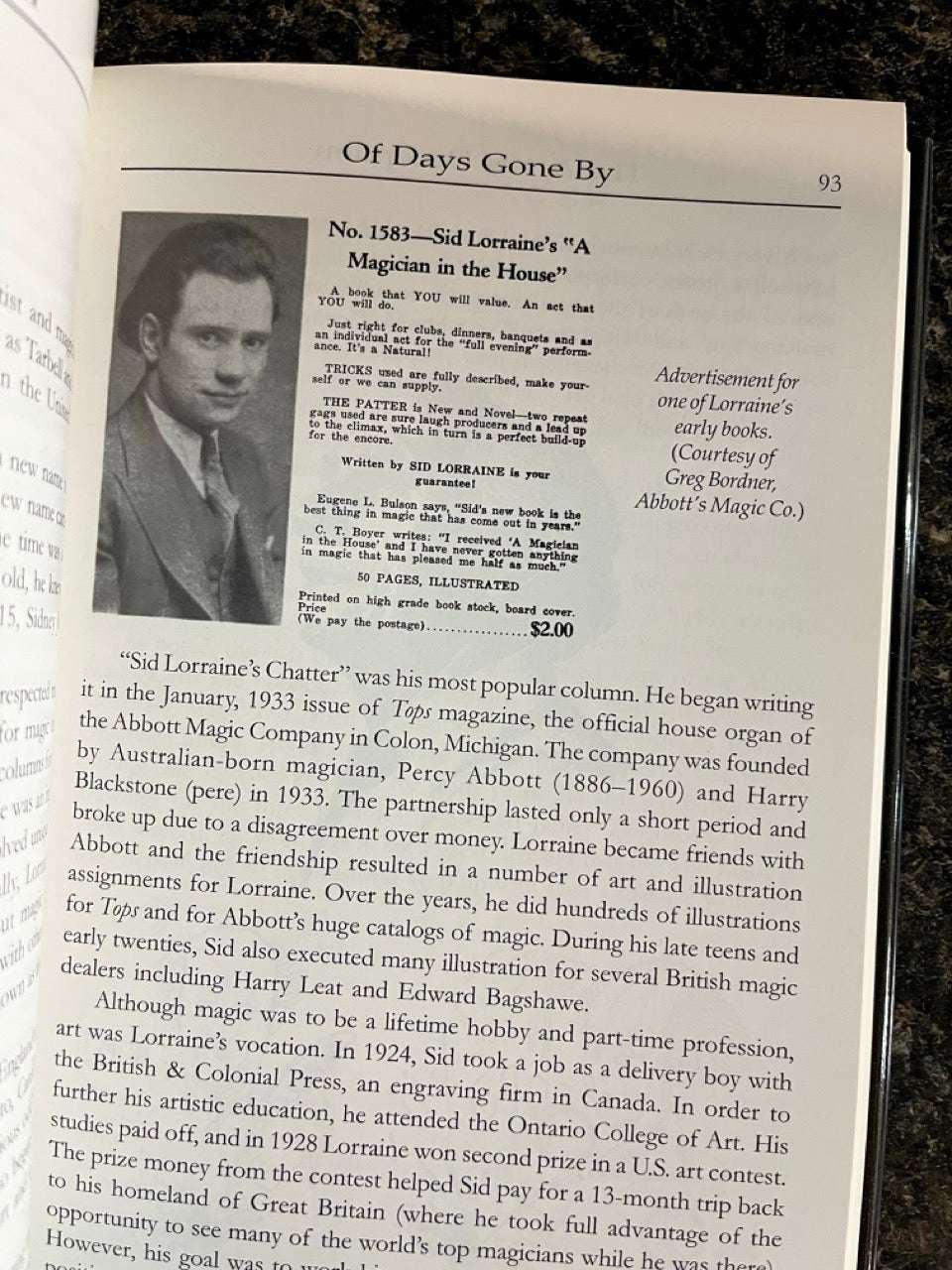 The Art of Deception - Chuck Romano - SIGNED & NUMBERED (2nd edition)