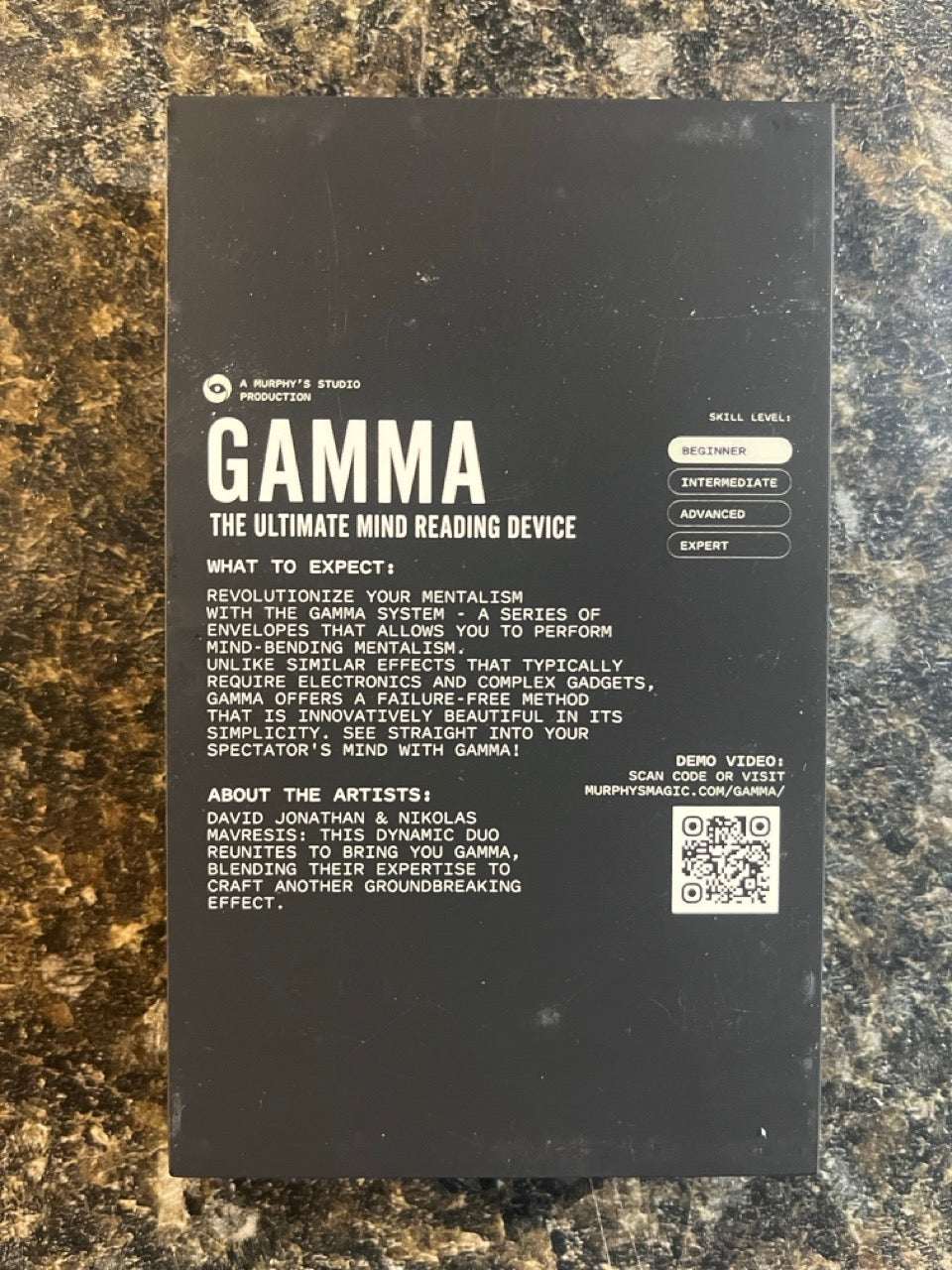 GAMMA: The Ultimate Mind Reading Device - Nikolas Mavresis & David Jonathan (SM3)