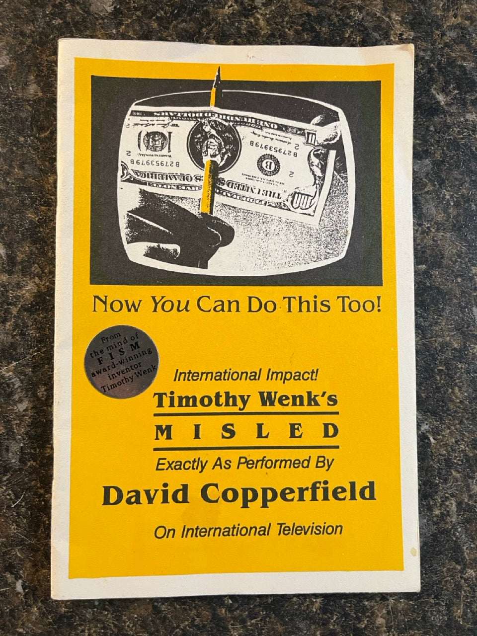 Timothy Wenk's Misled (INSTRUCTIONS ONLY)