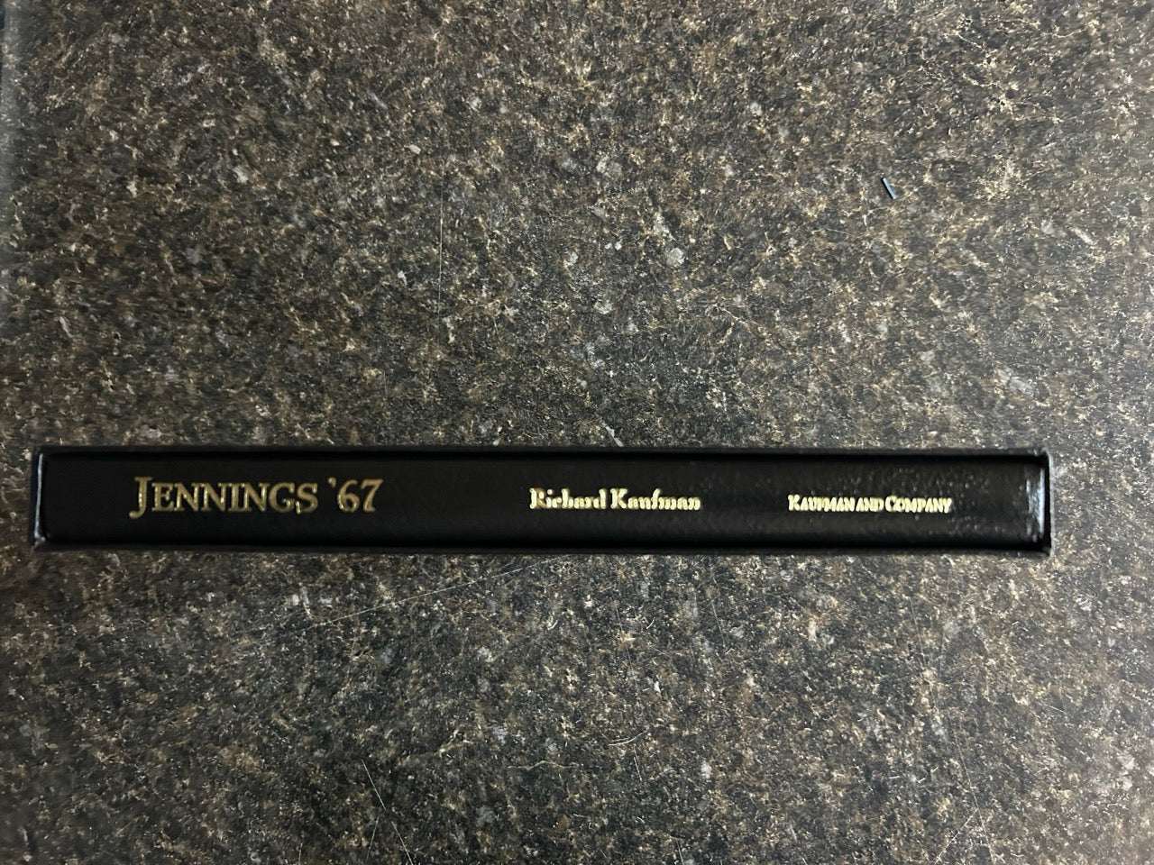 Jennings '67 - Richard Kaufman - DELUXE edition (SIGNED & Numbered)