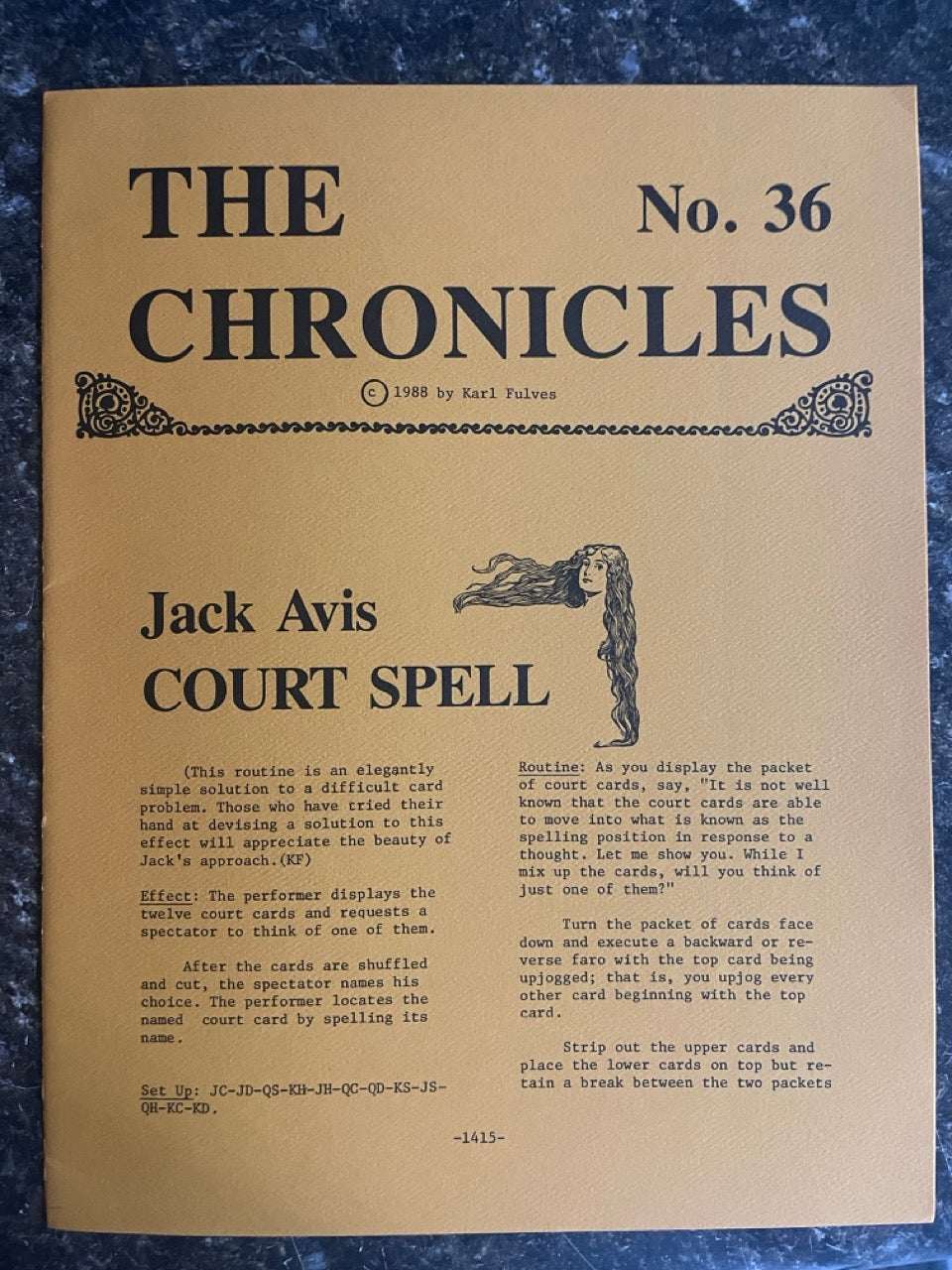 The Chronicles Magazine Complete File ( 36 Issues) - Karl Fulves (Set #2)