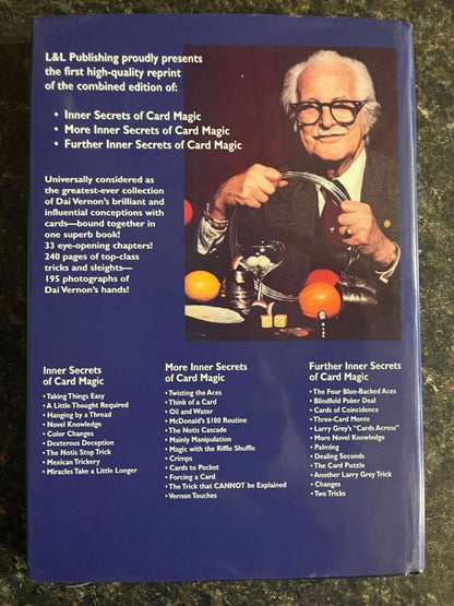 Dai Vernon's Inner Card Trilogy - Lewis Ganson (USED Copy)