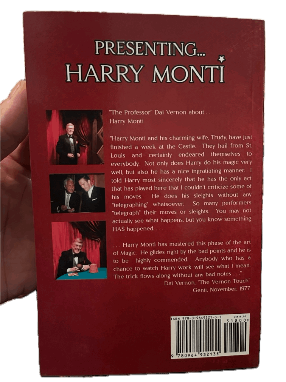 Presenting Harry Monti: Close-Up Miracles