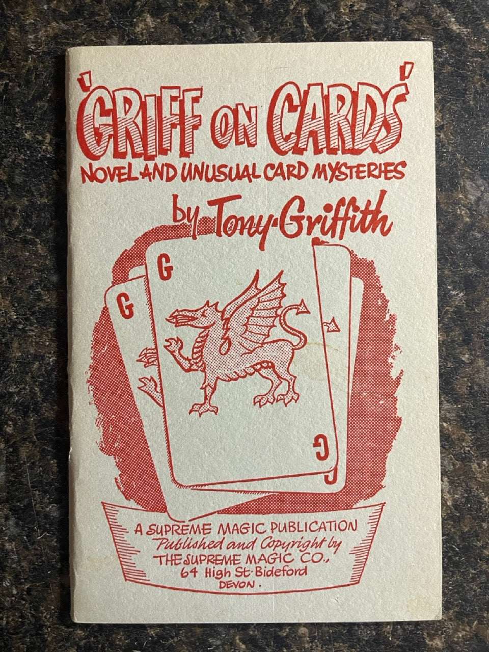 Griff On Cards - Tony Griffith