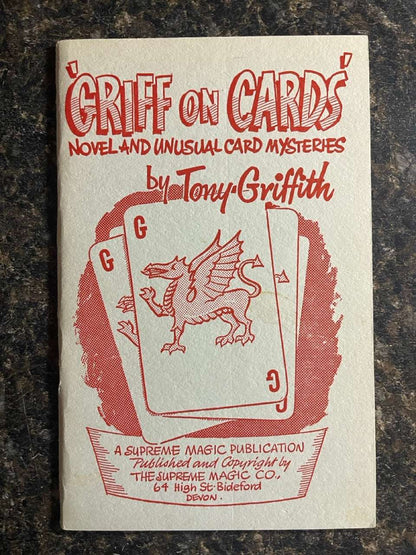 Griff On Cards - Tony Griffith