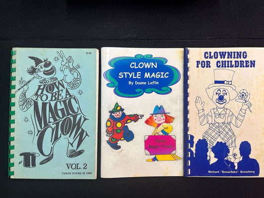 3 Clowning Booklets - Various Authors
