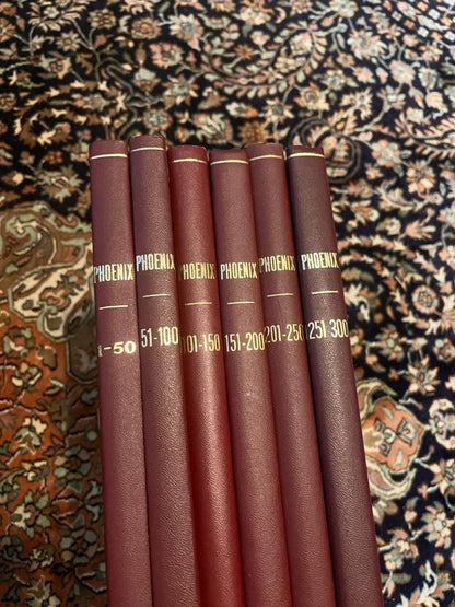 The Phoenix Complete 6-Volume Set  - Walter Gibson (Tannen's)