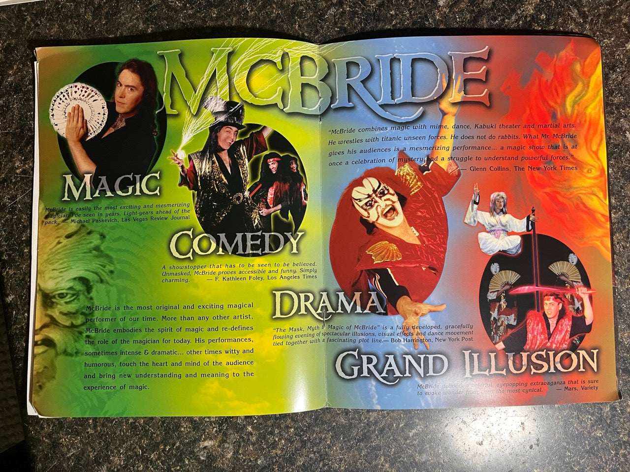 McBride Magic Promotional Folder