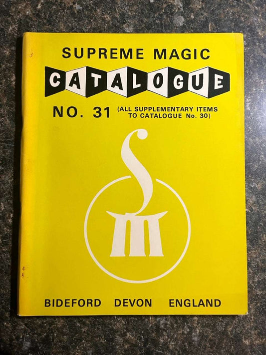 Supreme Magic Catalogue #31