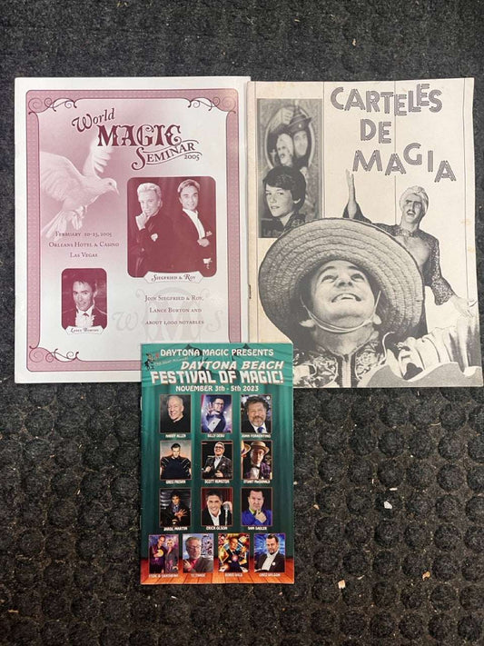 3 Convention/Advertising Programs - Various