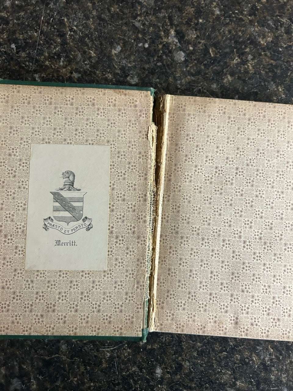 Leaves from Conjurers' Scrap Books - H.J. Burlingame (1891 ed, GREEN)