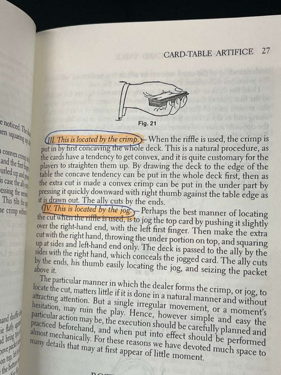 The Expert at the Card Table - S.W. Erdnase (Dover edition)