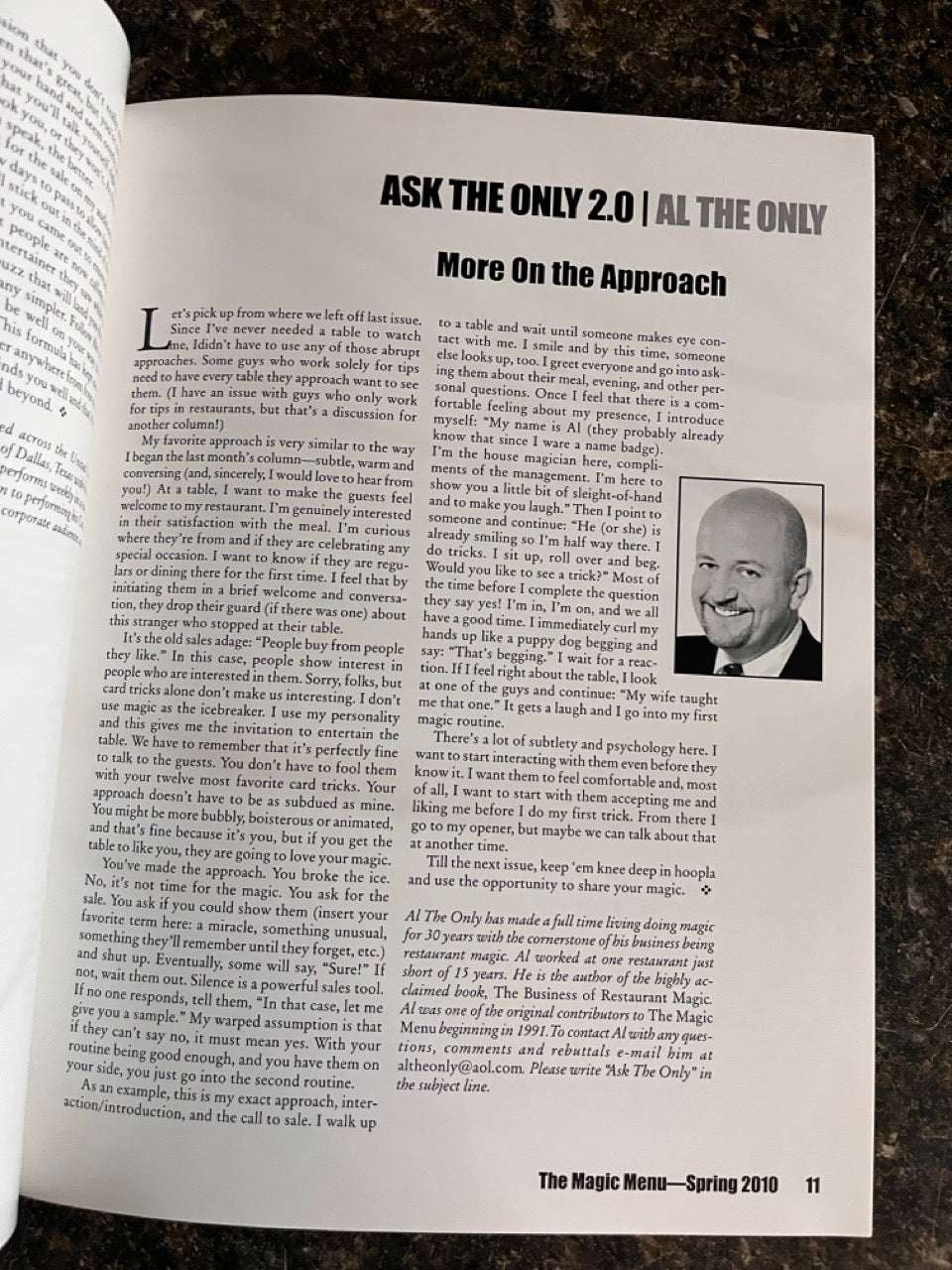 2 Issues of The Magic Menu - Jim Sisti