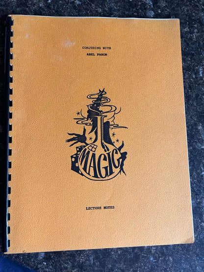 Conjuring with Abel Pabon (Lecture Notes)