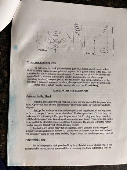 Magician's Manual for the Magician's Starter Kit - Tim David