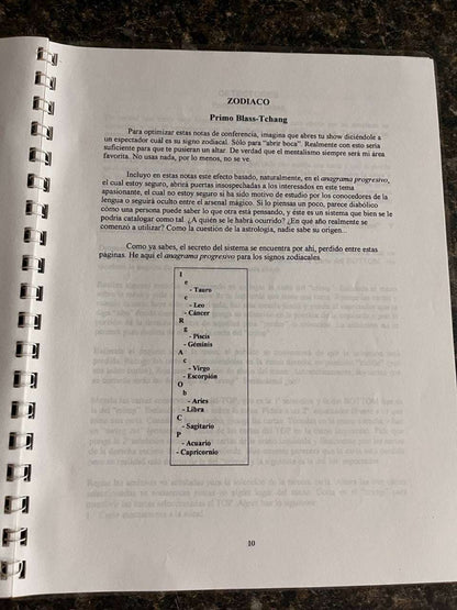 Misterios Ancestrales Modernos - Primo Blass-Tchang (SPANISH)