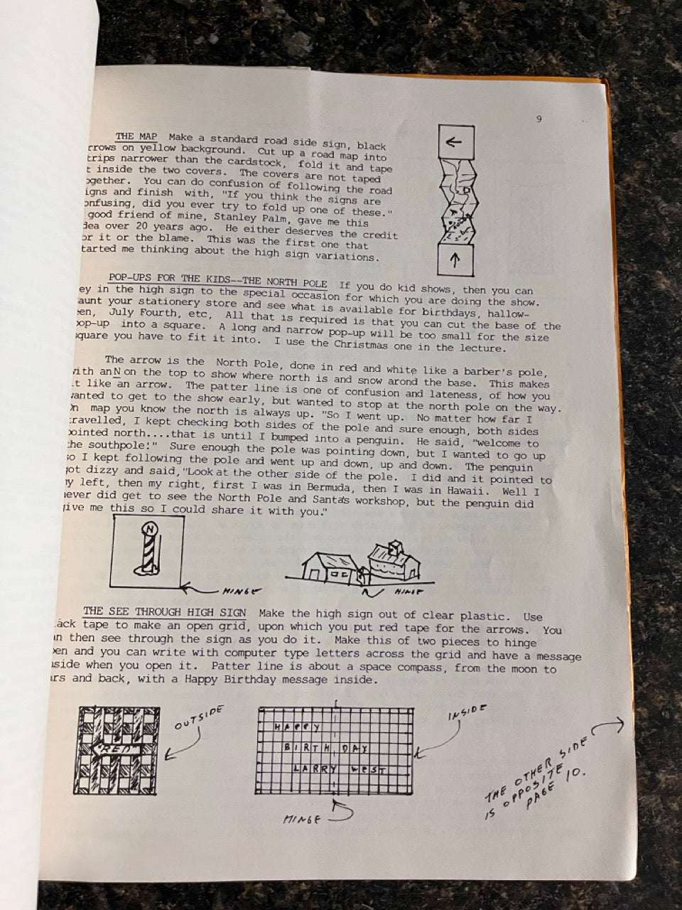 The Secret Out: Magic Lecture #2 - Robert A. Olson - SIGNED