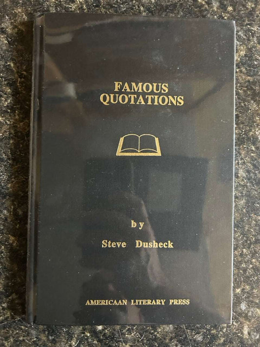 Famous Quotations (book test) - Steve Dusheck (NEW)