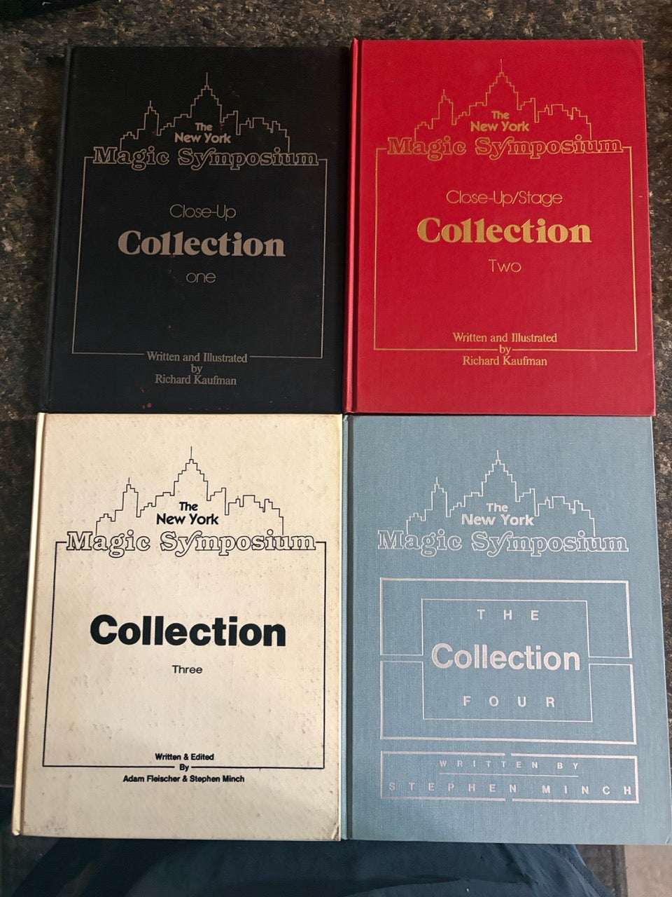 The New York Magic Symposium, Books 1-4 - Kaufman/Minch/Fleischer