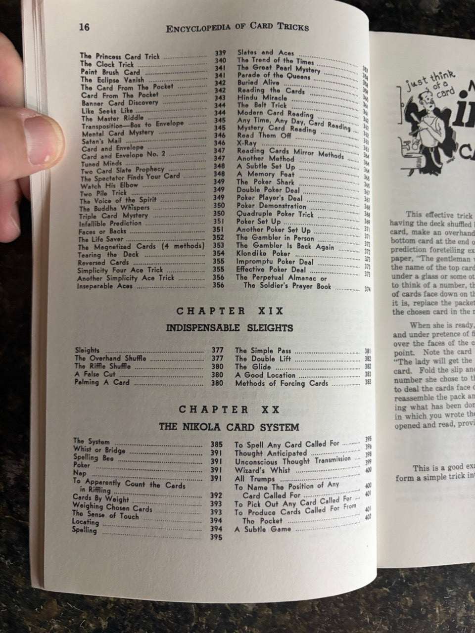 Encyclopedia of Card Tricks - Jean Hugard (LIKE NEW)