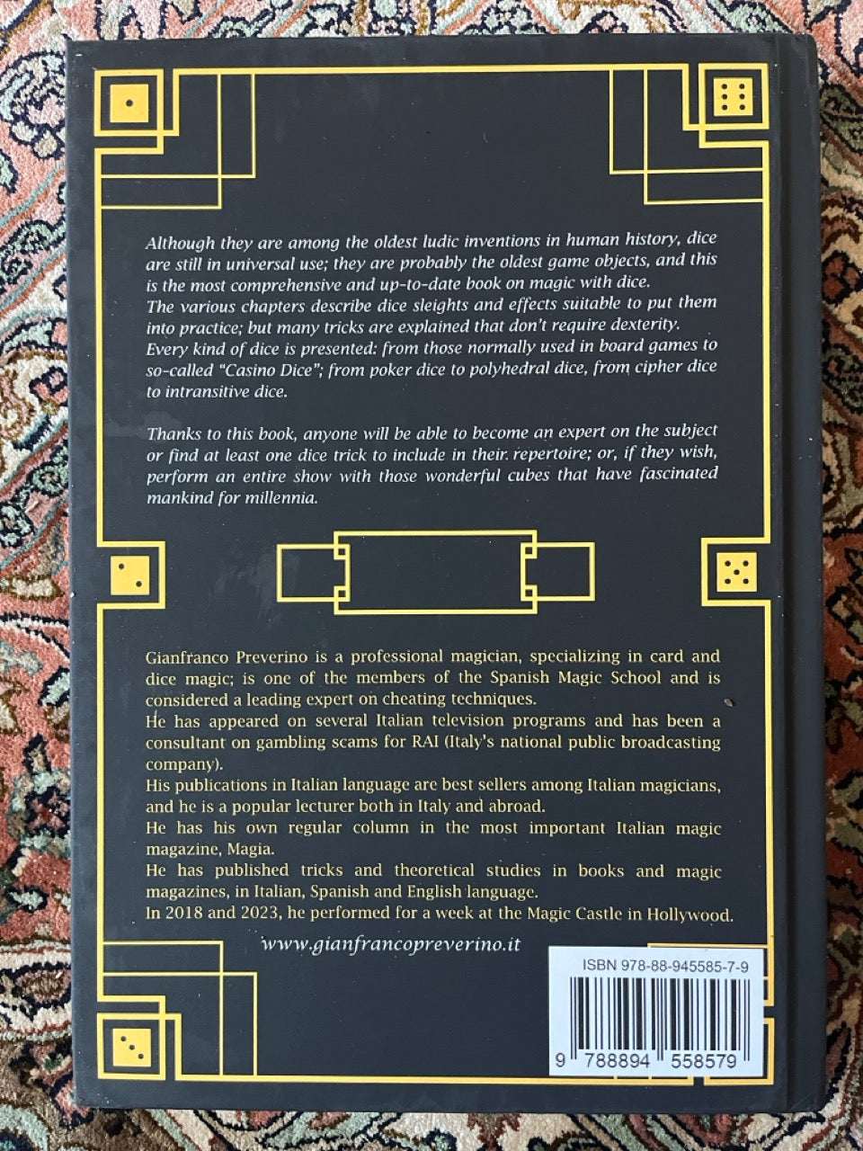Expert Dice Magic - Gianfranco Preverino (softcover)