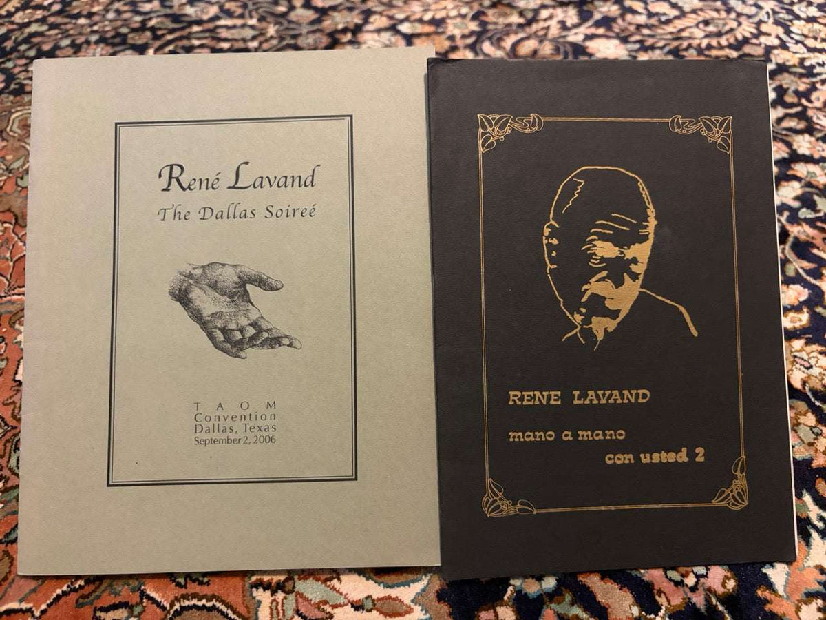 2 Rene Lavand Manuscripts