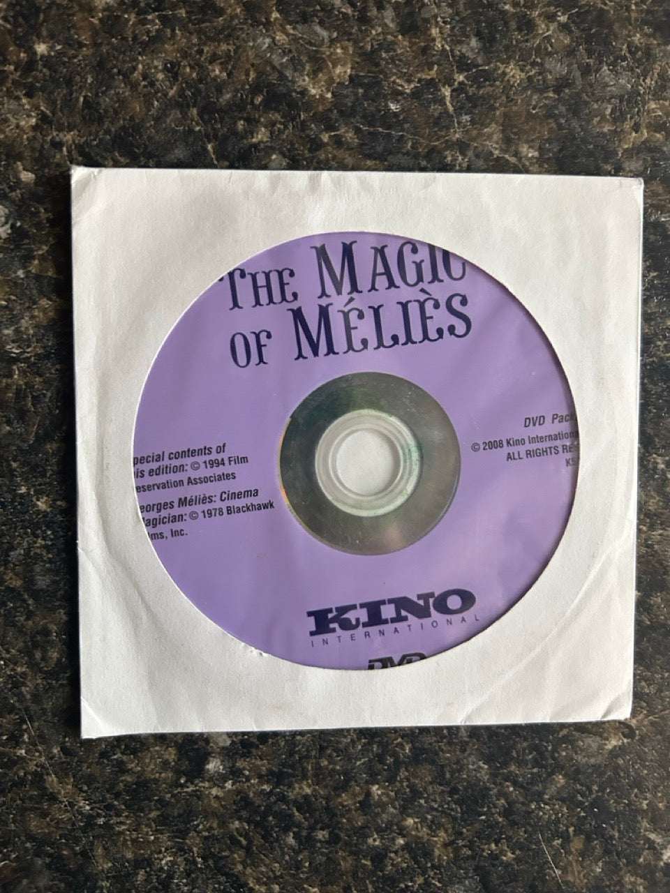 The Magic of Melies - Kino International - DVD