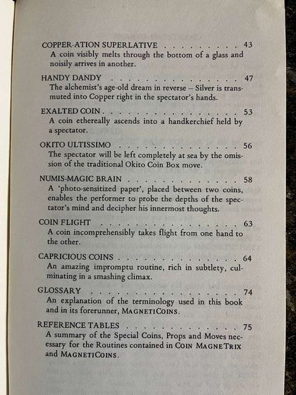 Coin Magnetrix - Frederick Kraft & Arthur Kraft