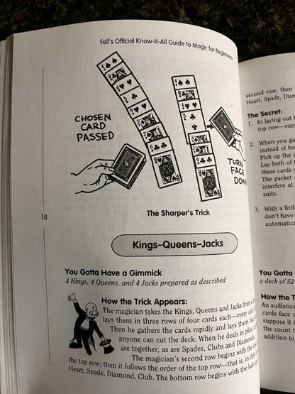 Fell's Official Know-It-All Guide to Magic for Beginners- Walter Gibson