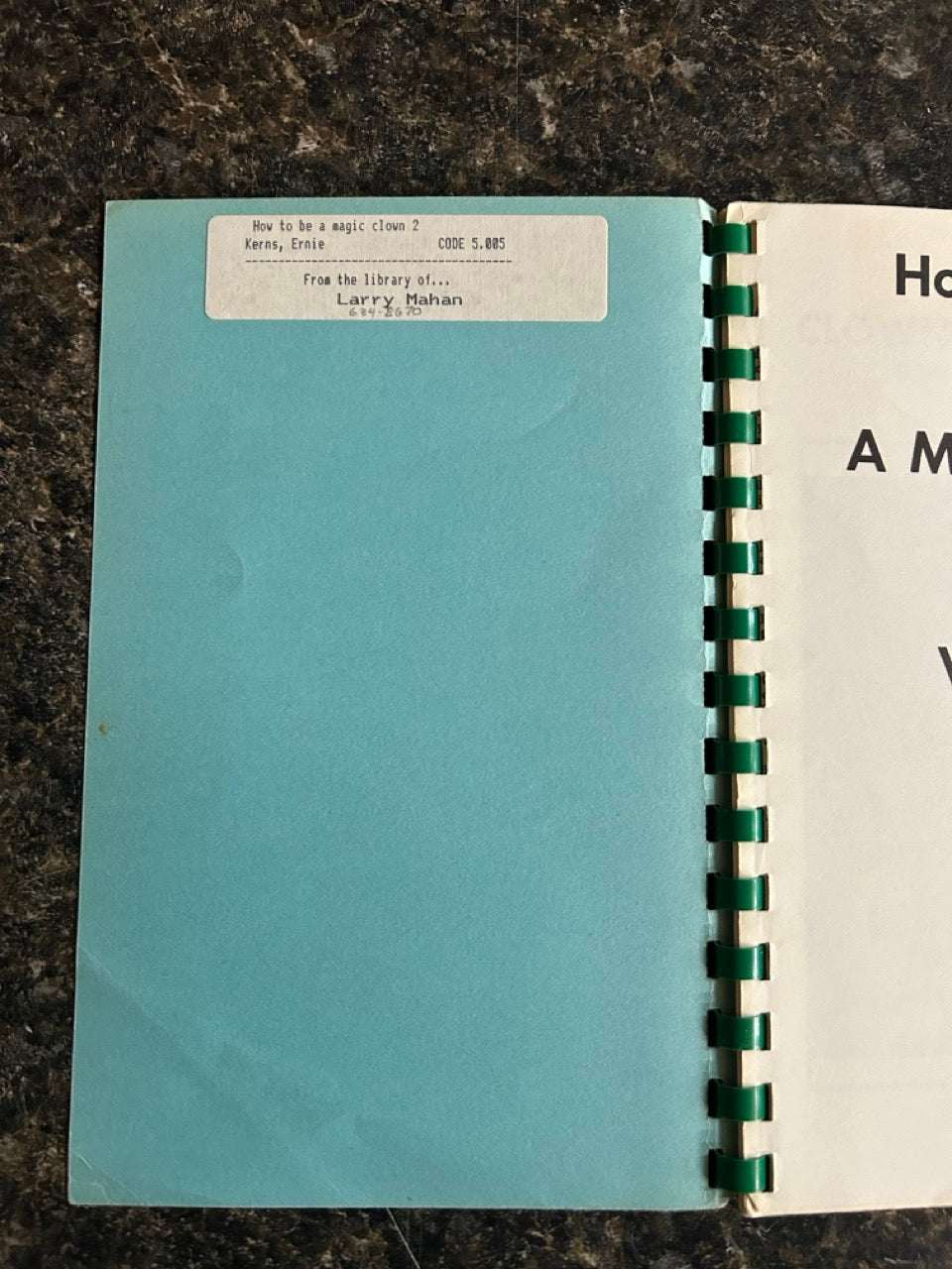 3 Clowning Booklets - Various Authors