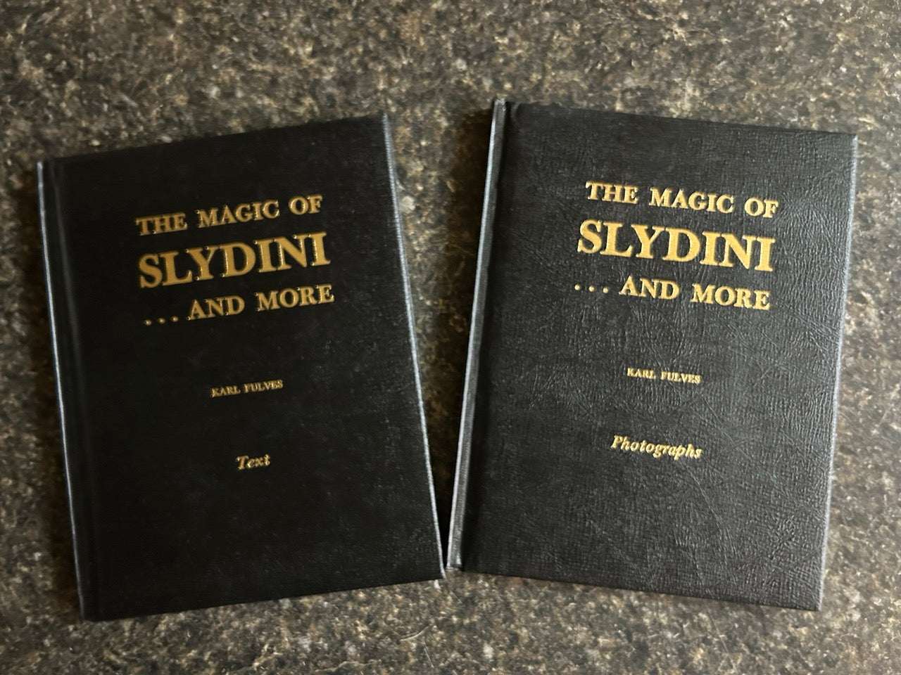 The Magic of Slydini...And More (2 books, Text and Photographs) - Karl Fulves