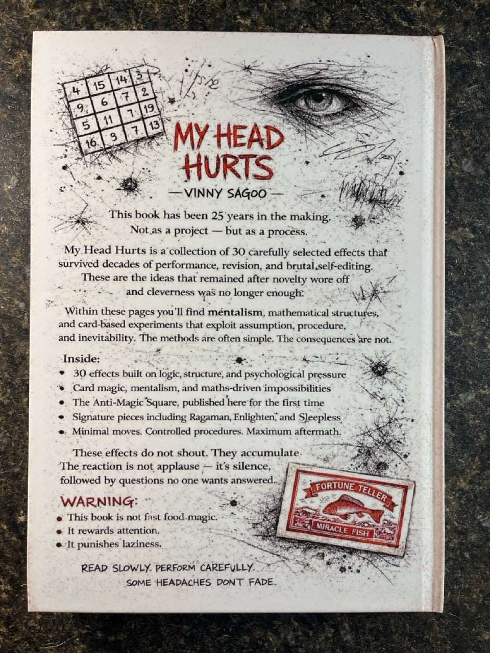 My Head Hurts - Vinny Sagoo (Import)