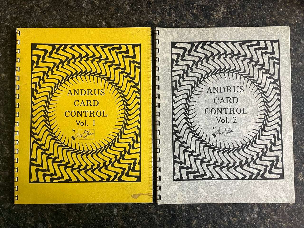 Andrus Card Control, Vols. 1 & 2 - Jerry Andrus - SIGNED & NUMBRED (#1107)