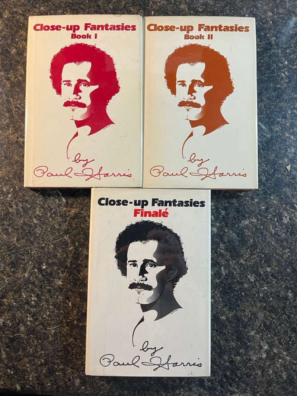 Close-Up Fantasies Trilogy (Vols. 1, 2, & Finale) - Paul Harris - SIGNED