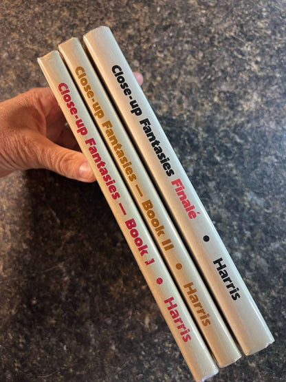 Close-Up Fantasies Trilogy (Vols. 1, 2, & Finale) - Paul Harris - SIGNED