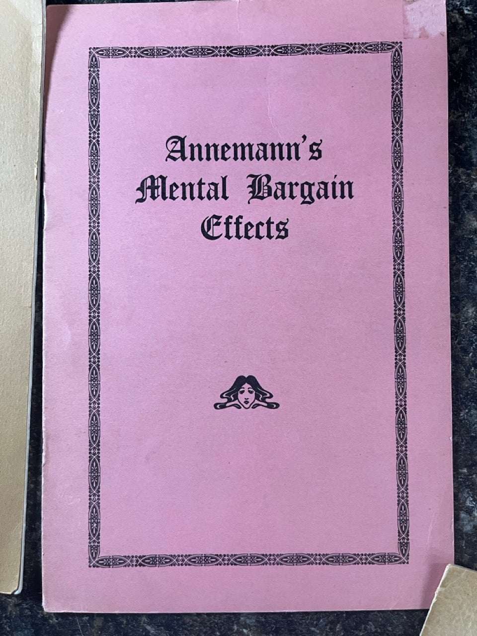 3 More Annemann Booklets