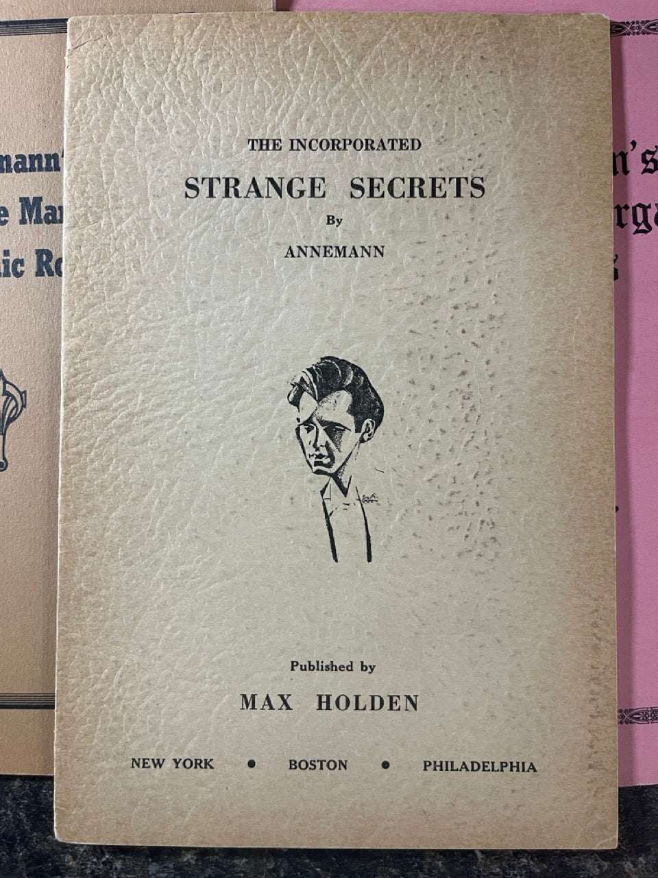 3 More Annemann Booklets
