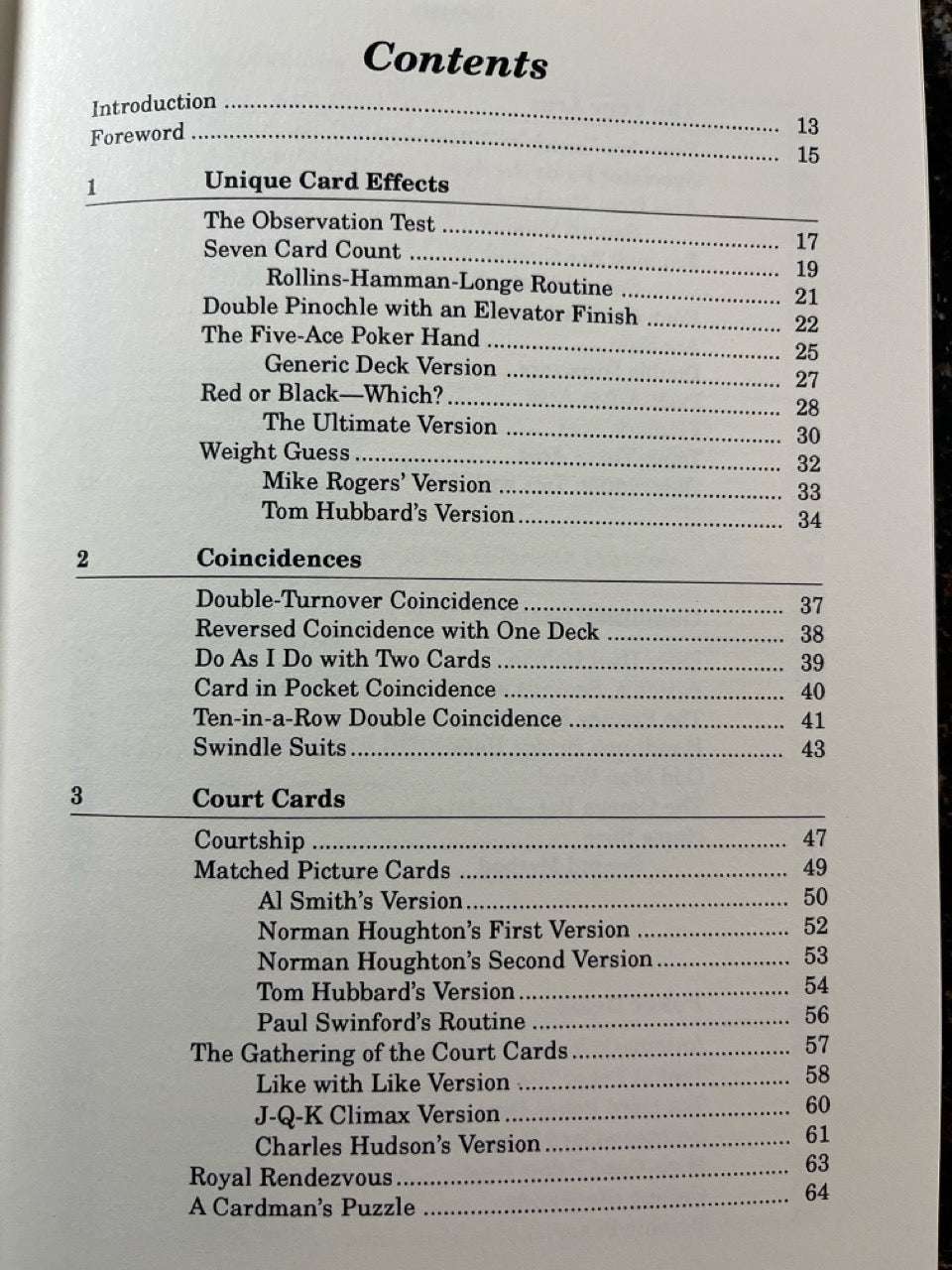 The Card Magic of Nick Trost - Nick Trost (L&L 1st ed.)) (NEW Copy)