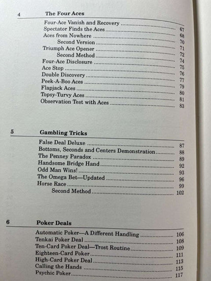 The Card Magic of Nick Trost - Nick Trost (L&L 1st ed.)) (NEW Copy)