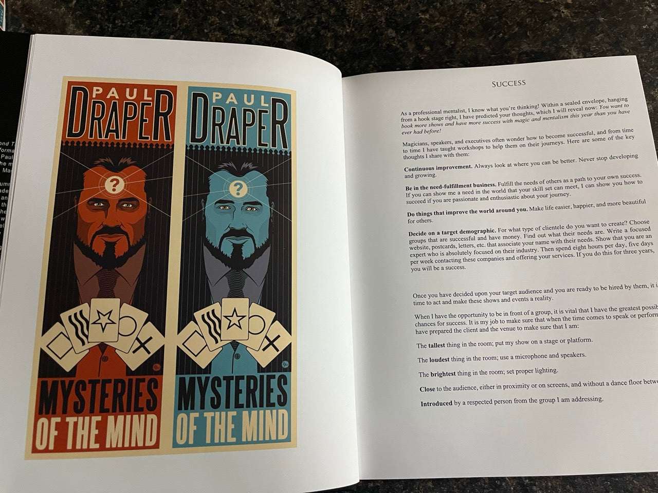 On Second Thought...Mentalism, Meaning, and Performance - Paul Draper - SIGNED