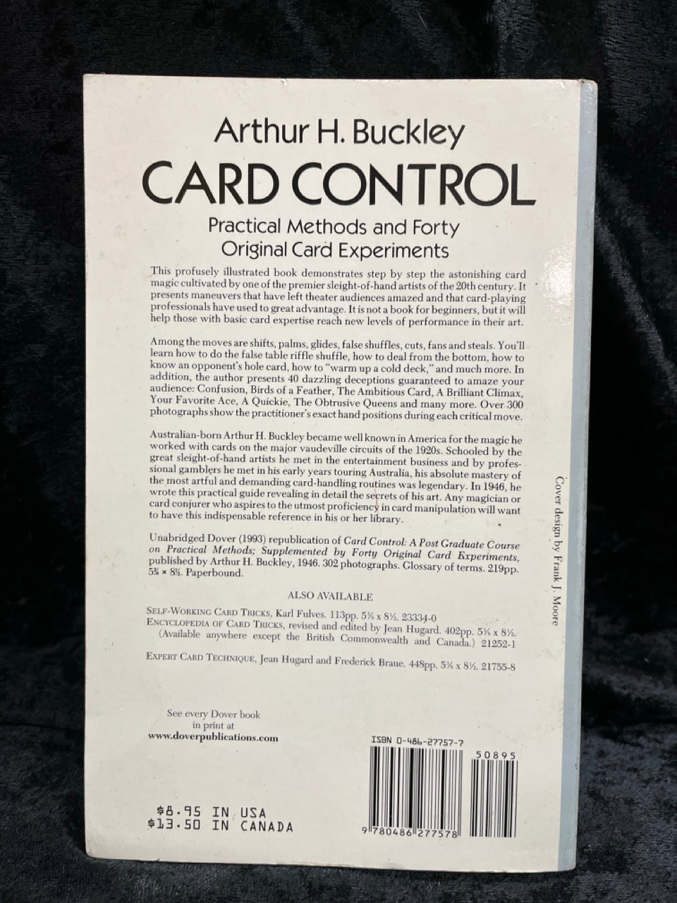 Card Control - Arthur H. Buckley (USED Copy)