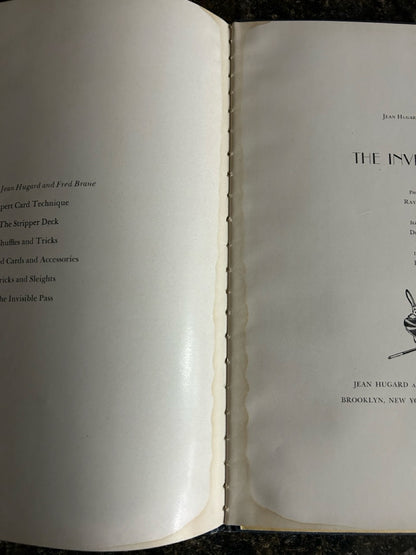 The Invisible Pass - Jean Hugard and Frederick Braue