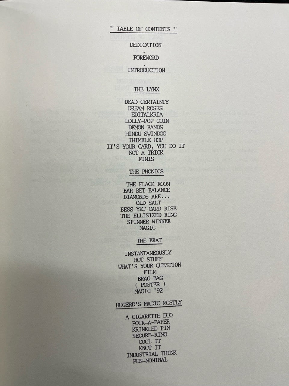 Spoof...It's Magic - Ronald Dayton