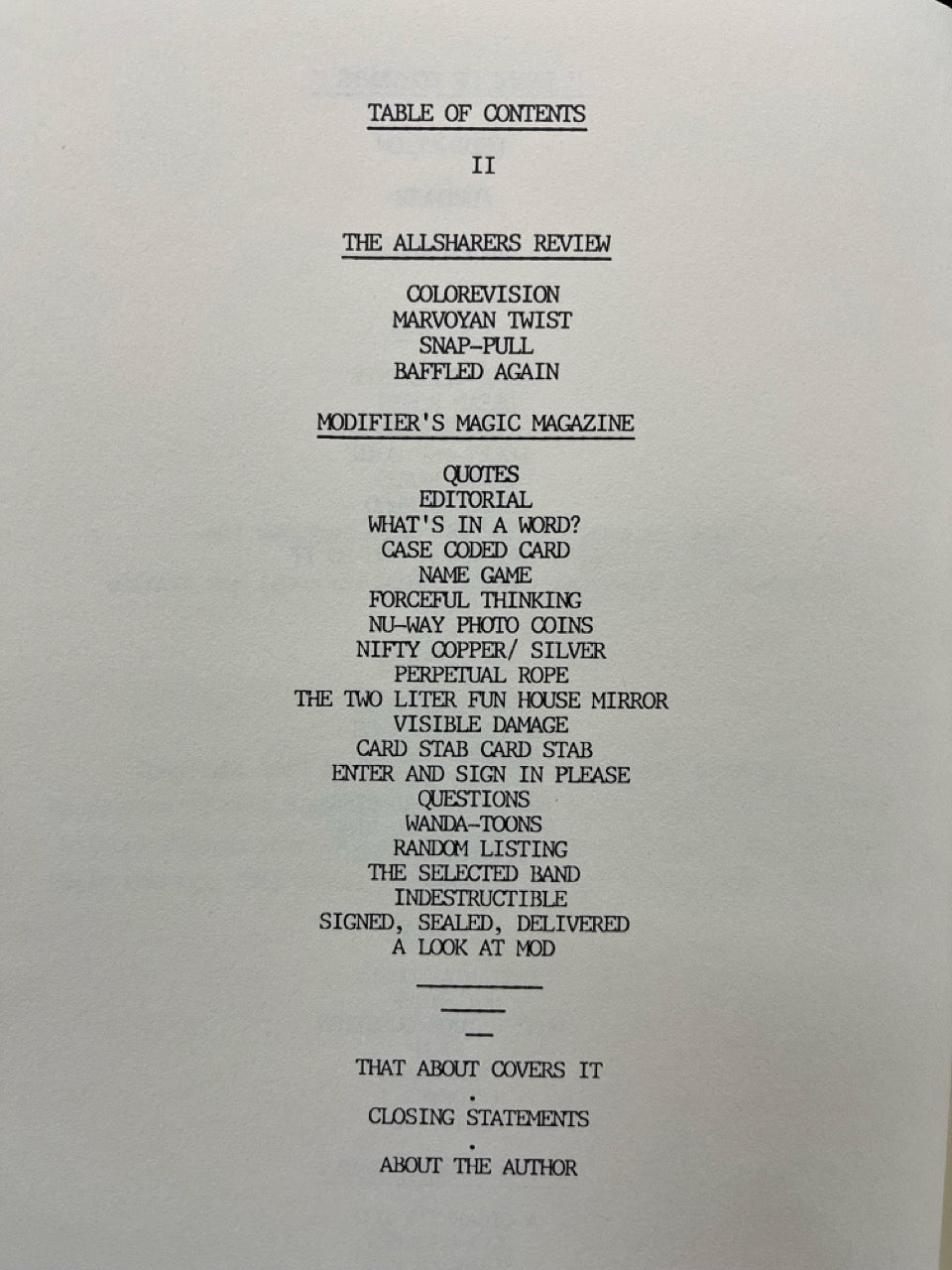 Spoof...It's Magic - Ronald Dayton