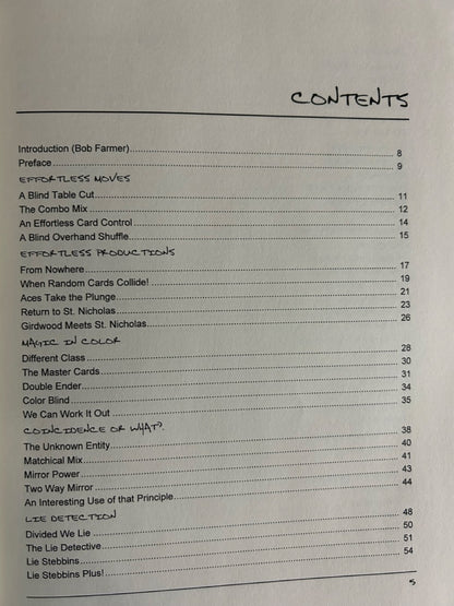 Effortless Card Magic - Peter Duffie