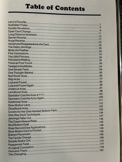 Larry Jennings The Cardwright - Mike Maxwell