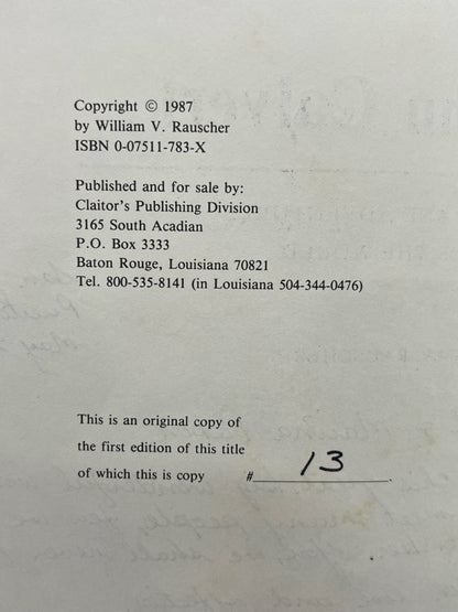 John Calvert, Magic & Adventures Around the World - William V Rauscher (SIGNED & NUMBERED)