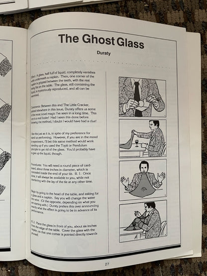 The Magical Arts Journal - Michael Ammar & Adam J. Fleischer (14 issues)