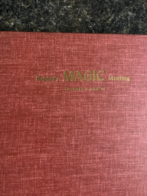 Hugard's Magic Monthly - Volumes 5-8 - Jean Hugard