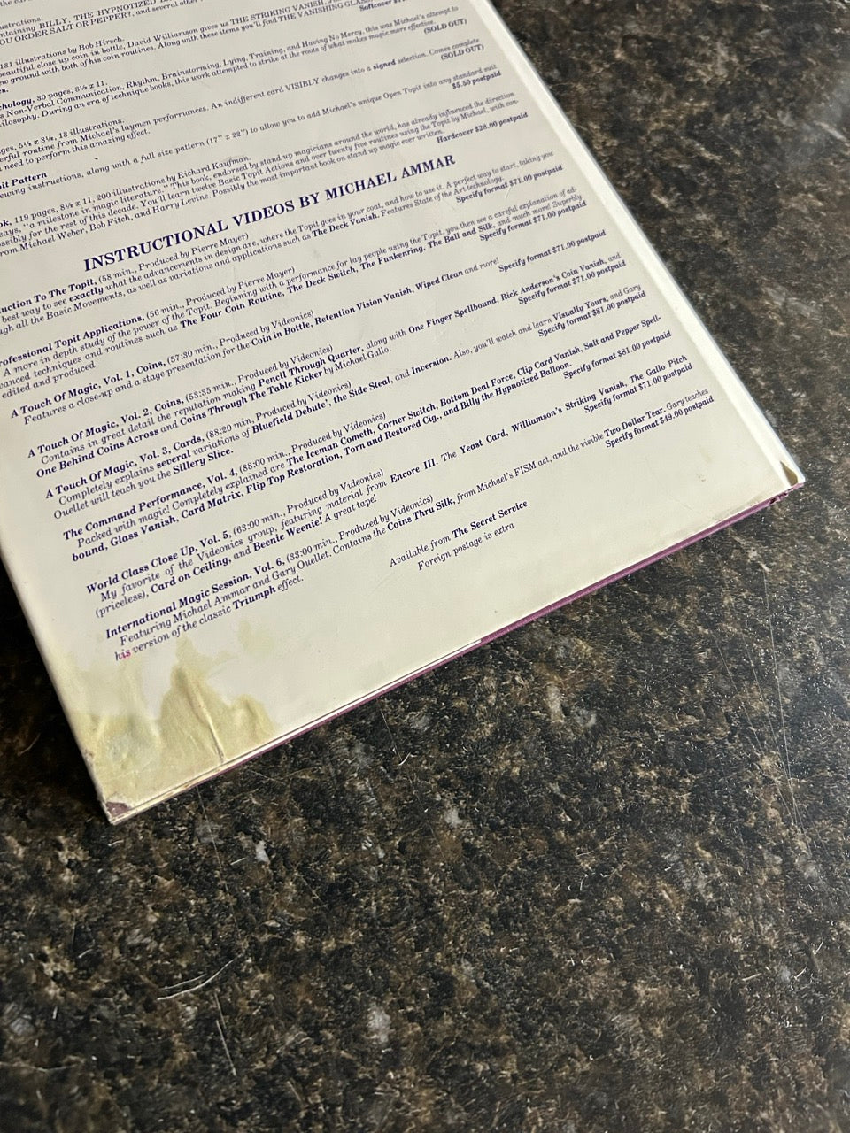 Encore 3 - Michael Ammar - (Signed)